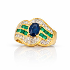 Cocktail Ring 585 Gold