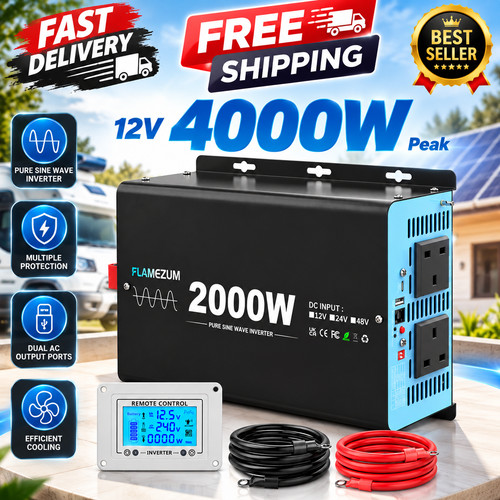 4000w pure sine - pure, wave