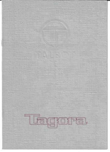 Talbot tagora 1981 1983 - 1981-1983, uk