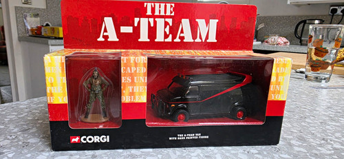 Corgi the team van - corgi,