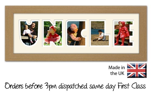 Uncle photo frame word - frame,