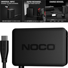 NOCO Mains Fast Rapid 65W USB-C Charger Adapter For Noco GBX Range Jump Starters