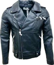 Men's Biker Jacket Topman