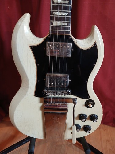1969 gibson standard white - sg,