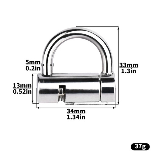 1pc stainless steel ring pa - d-,