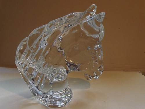 Waterford crystal horse head - horse,