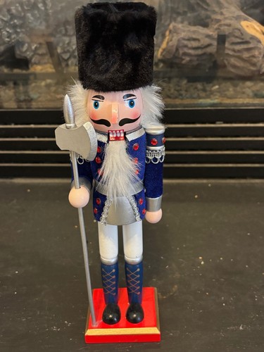Royal blue guardian nutcracker - royal,