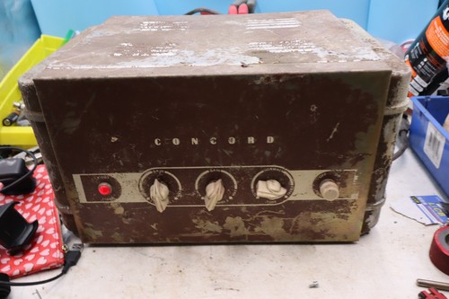 Vintage concord tube - amp., has
