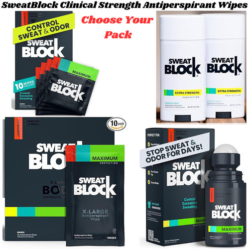 Sweat block clinical strength - sweat,