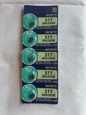 5 Pcs Everactive377/SR626W AG4 SR66 1.55V Silver Oxide Watch Batteries
