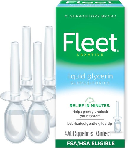 Liquid glycerin suppositories - liquid,