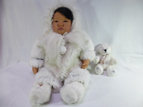 Gotz baby eskimo - eskimo, with