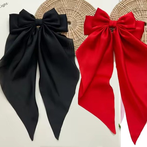 French big bow hair - french,