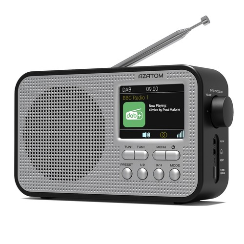 Azatom dab radio clock - azatom, fm