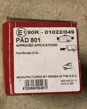 Apec PAD801 Brake Pad Set -