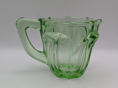 Bagley pressed glass green - bagley,