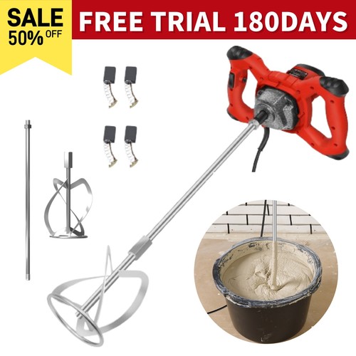 Electric plaster paddle mixer - electric,