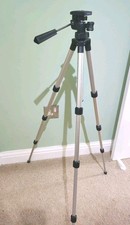 Camera Tripod Extendable 42cm - 116cm Tilt And Rotate Head For SLR Camcorder Etc