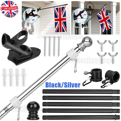 6ft flag pole kit wall - 6ft,