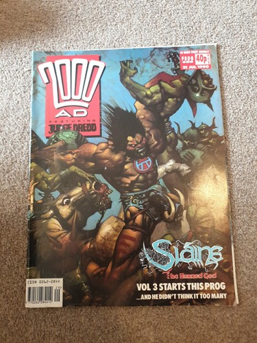 2000ad prog 688 judge - 2000ad,