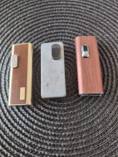 Three vintage lighters - vintage,