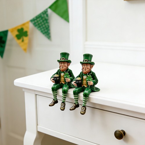 Leprechaun figurine resin - figurine,
