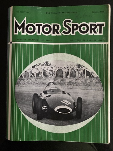 Motor sport magazine january - motor,