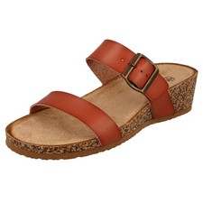 Ladies Down To Earth Mid Wedge