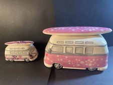 Pink VW Camper Van Ceramic