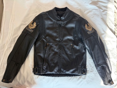 Belstaff leather jacket - belstaff,