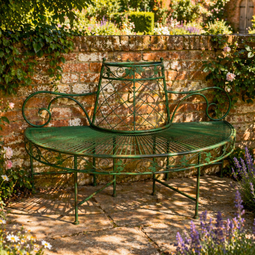 Green ornate classic - green,