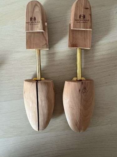 Pair vintage wooden - vintage, shoe