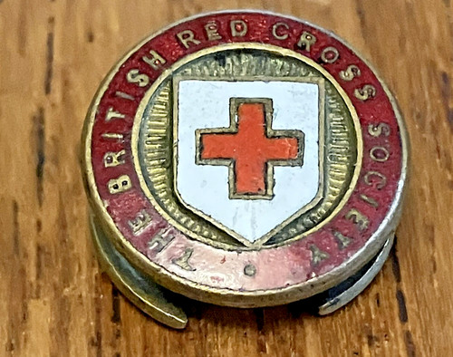 British vintage red cross - british,