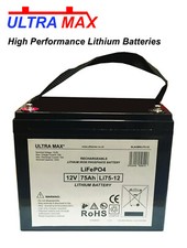 Permobil Super 90 12V 75Ah Mobility Scooter Replacement LITHIUM Battery