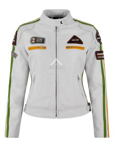 Sizma ladies leather jacket - ladies,