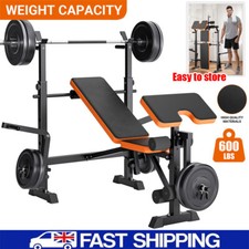 600lbs Weight Bench Adjustable