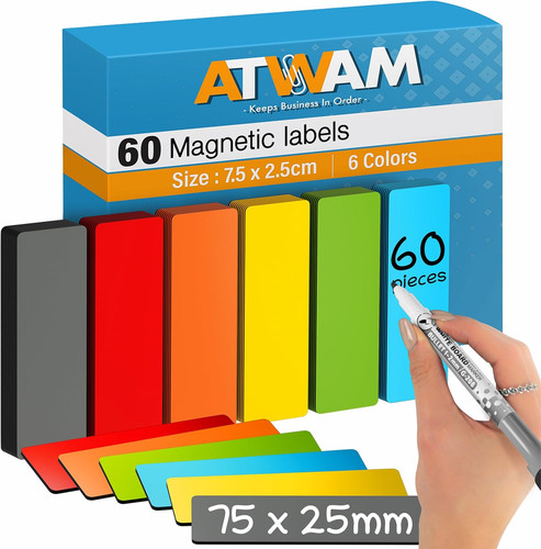 Magnetic strips writable - 60,