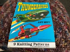 Thunderbirds Knitting Pattern - 9 Designs by Gary Kennedy From INTARSIA - Patons