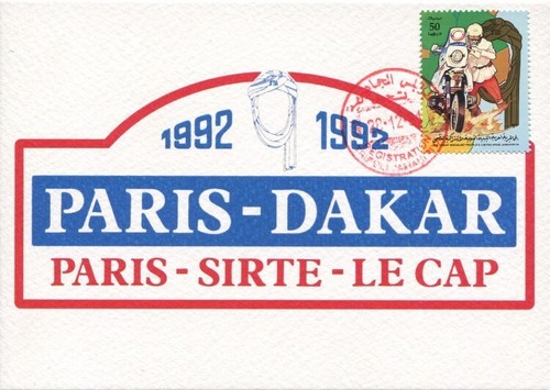 Libya 1991 paris - paris, rally