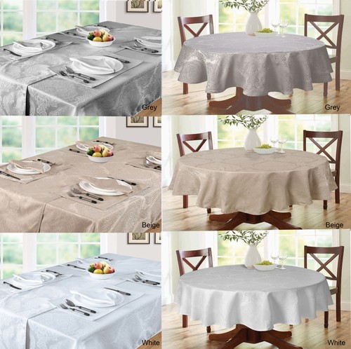 Luxury damask table cover - luxury,