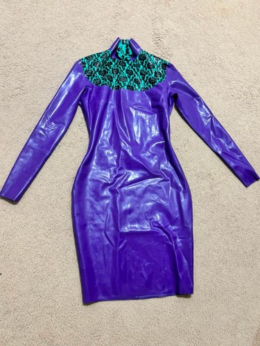 Westward bound latex dress - , and