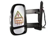 For Fiat Ducato Full Door Wing Mirror ELECTRIC HEATED Long Arm Left  N/S 2006 On