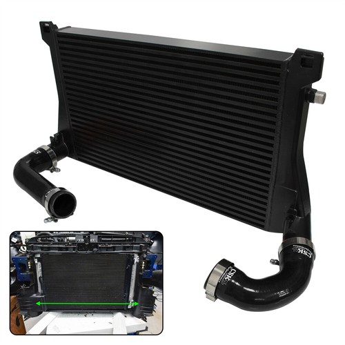 Black intercooler pipe kit - black, +