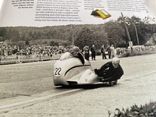 BELGIAN GP 1954 sidecar OLIVER