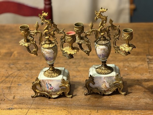 Antique pair beautiful - ,