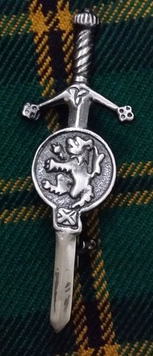 Scottish kilt pin lion - scottish,