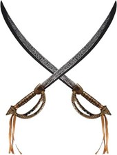 2 X Deluxe Pirate Sword Party