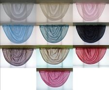 PLAIN VOILE NET SWAGS Made in