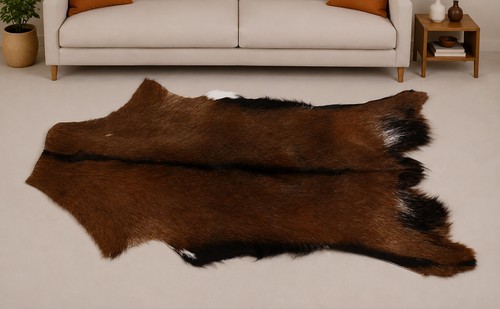 Genuine goat hide hair - hair, on