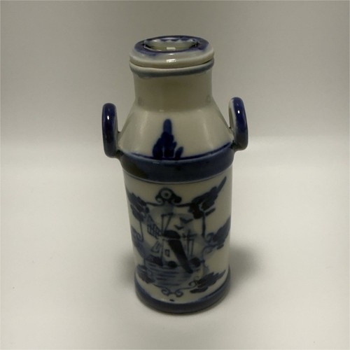 Vintage delft blue - blue, miniature